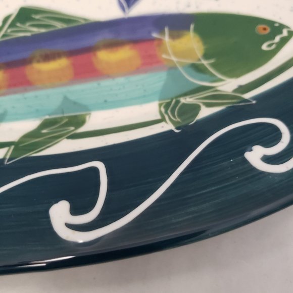 SALMON 2001 Julie Ueland for Harry & David Platter - Picture 13 of 15